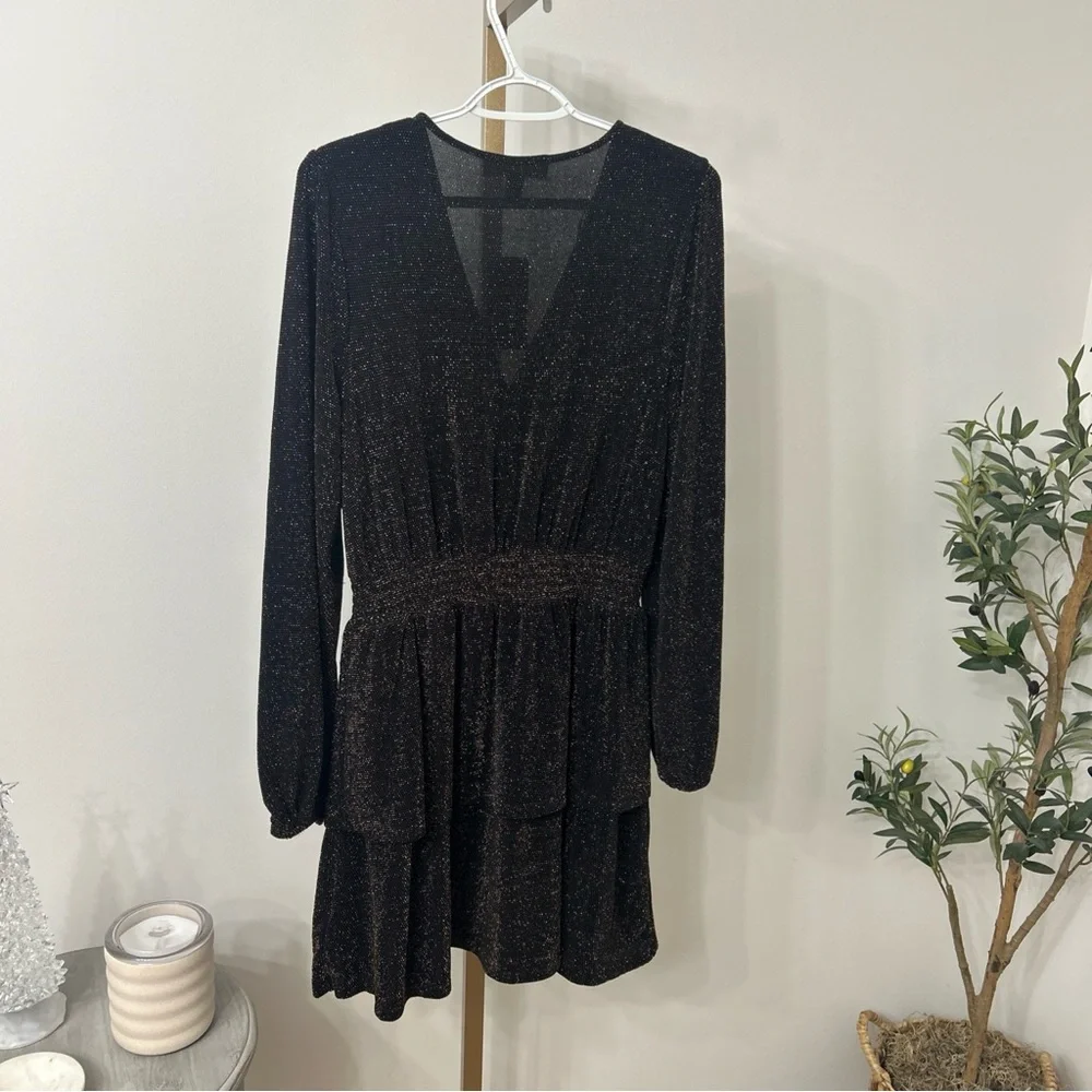 Michael Kors Black Shimmer Dress - Picture 7 of 10